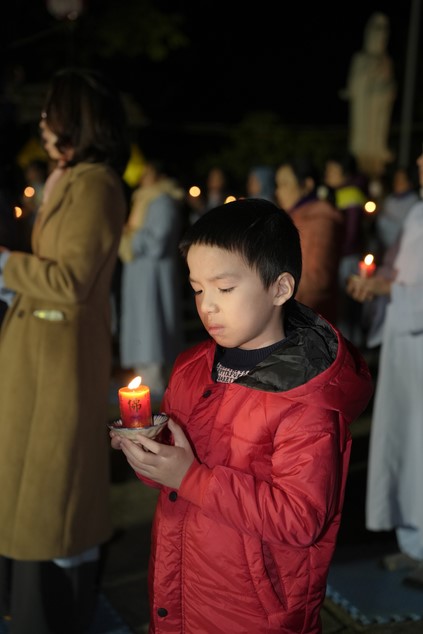 Candle Lighting Ceremony to commemorate Amitabha’s Buddha in 2024 at Dong Cao Pagoda – Thanh Hoa