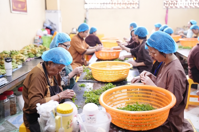 Vegan Buffet Party for gratitude on the year-end occasion 2024.