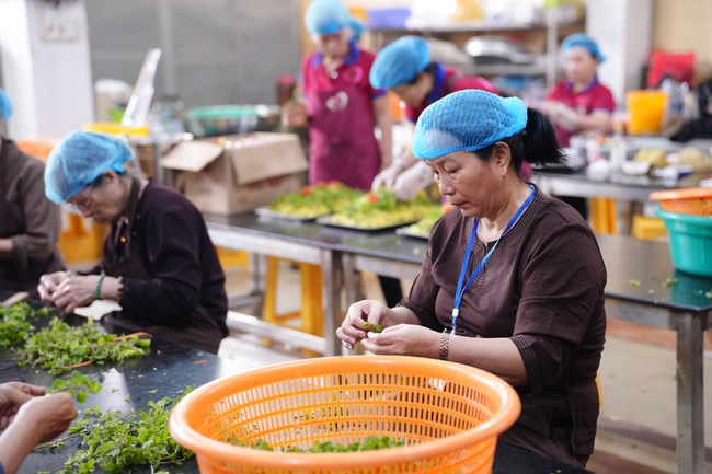 Vegan Buffet Party for gratitude on the year-end occasion 2024.