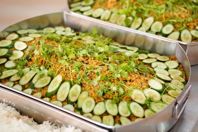 Vegan Buffet Party for gratitude on the year-end occasion 2024.