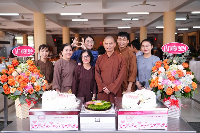 Vegan Buffet Party for gratitude on the year-end occasion 2024.