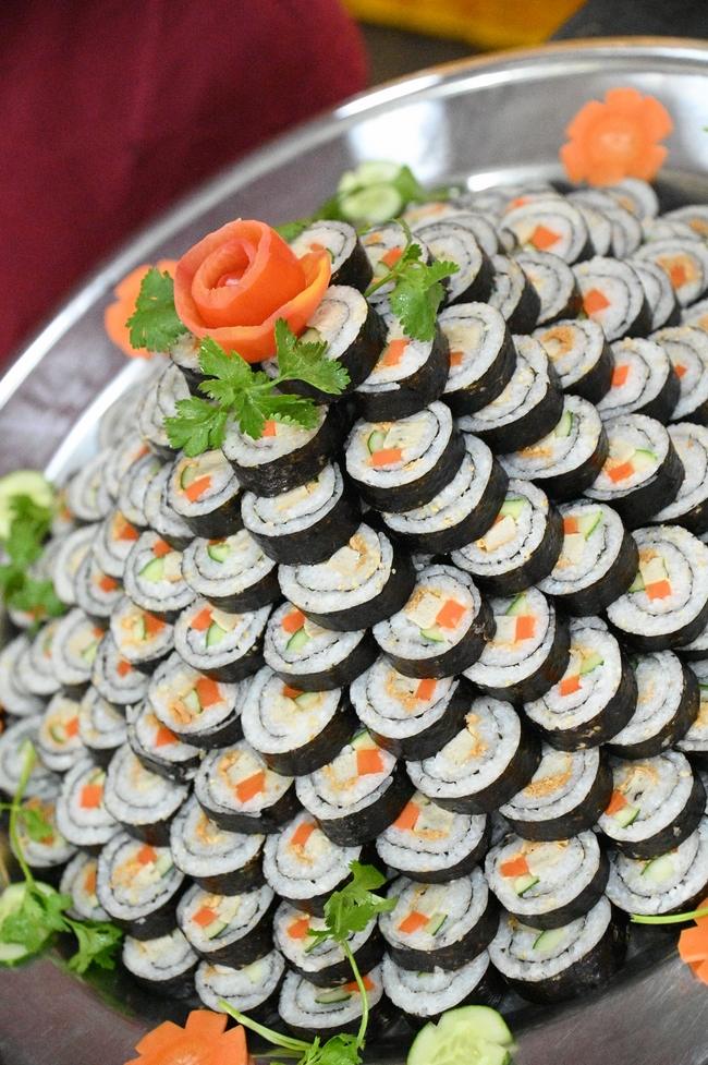 Vegan Buffet Party for gratitude on the year-end occasion 2024.