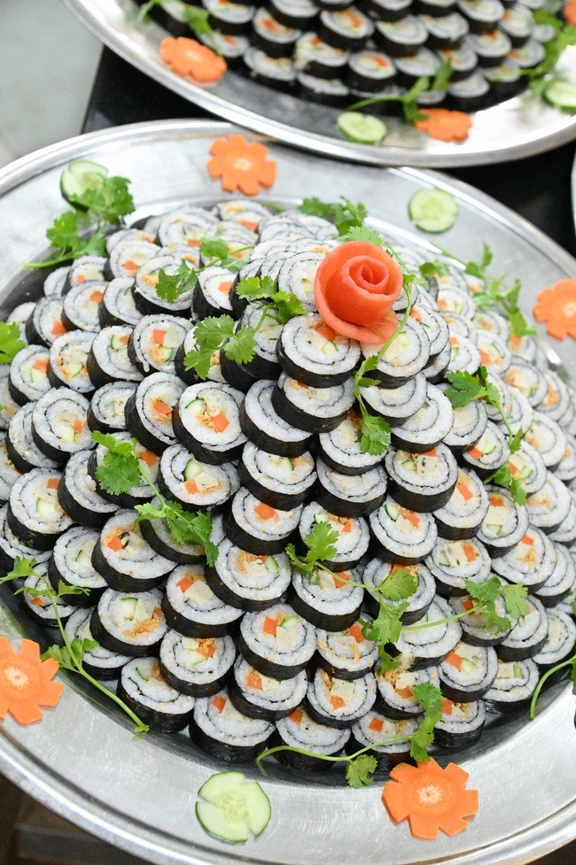 Vegan Buffet Party for gratitude on the year-end occasion 2024.