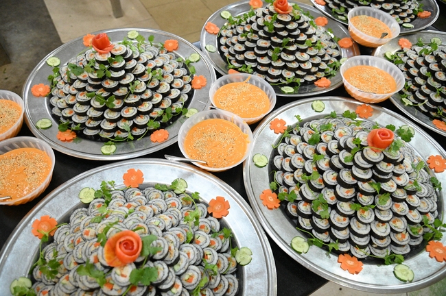 Vegan Buffet Party for gratitude on the year-end occasion 2024.