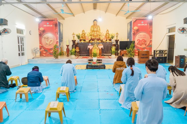 Chùa Đống Cao - Thanh Hóa: Lễ đón giao thừa xuân Giáp Thìn