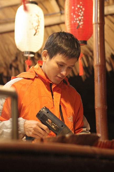 Chùa Giai Lam – Hà Tĩnh: Chùm ảnh “Đón giao thừa và nhận Lộc lì xì đầu năm mới”