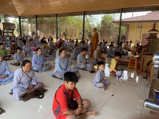 One-Day Peaceful Retreat in the ending of the Cat year at Suoi Phap Pagoda