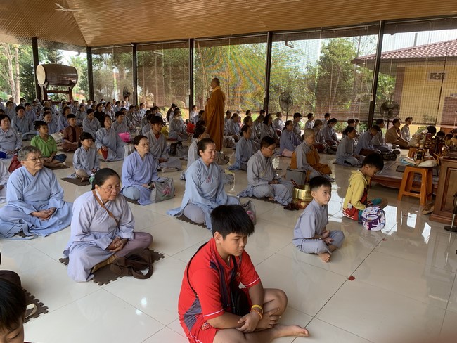 One-Day Peaceful Retreat in the ending of the Cat year at Suoi Phap Pagoda