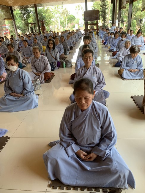 One-Day Peaceful Retreat in the ending of the Cat year at Suoi Phap Pagoda