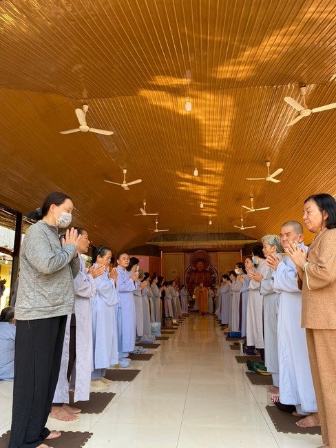 One-Day Peaceful Retreat in the ending of the Cat year at Suoi Phap Pagoda