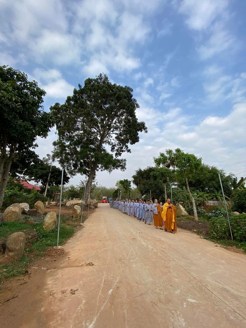 One-Day Peaceful Retreat in the ending of the Cat year at Suoi Phap Pagoda