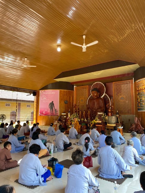 One-Day Peaceful Retreat in the ending of the Cat year at Suoi Phap Pagoda
