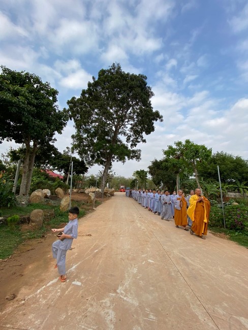 One-Day Peaceful Retreat in the ending of the Cat year at Suoi Phap Pagoda