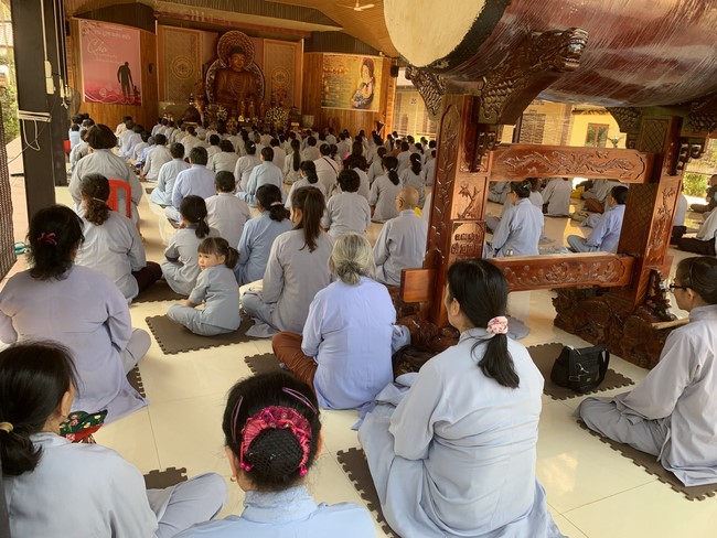 One-Day Peaceful Retreat in the ending of the Cat year at Suoi Phap Pagoda