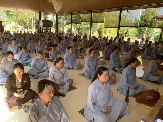 One-Day Peaceful Retreat in the ending of the Cat year at Suoi Phap Pagoda