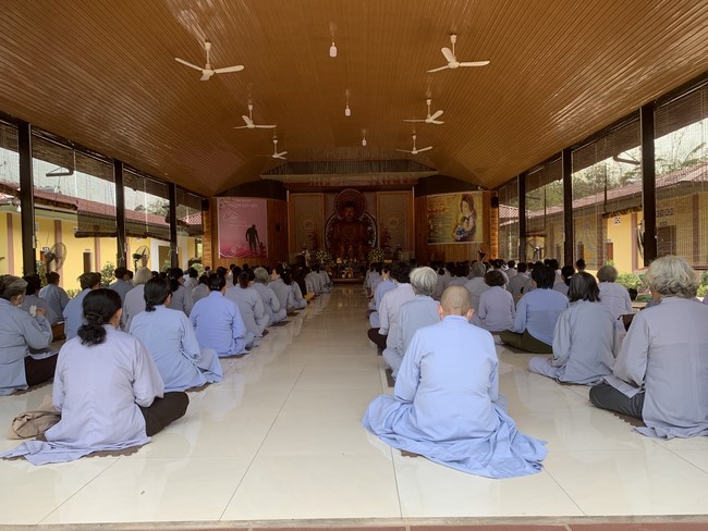 One-Day Peaceful Retreat in the ending of the Cat year at Suoi Phap Pagoda