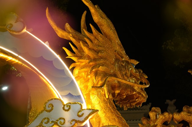 Hoàn tất mô hình đón xuân Giáp Thìn