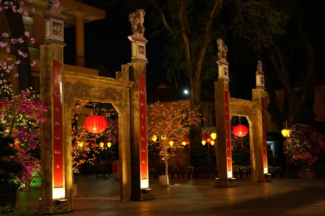 Hoàn tất mô hình đón xuân Giáp Thìn