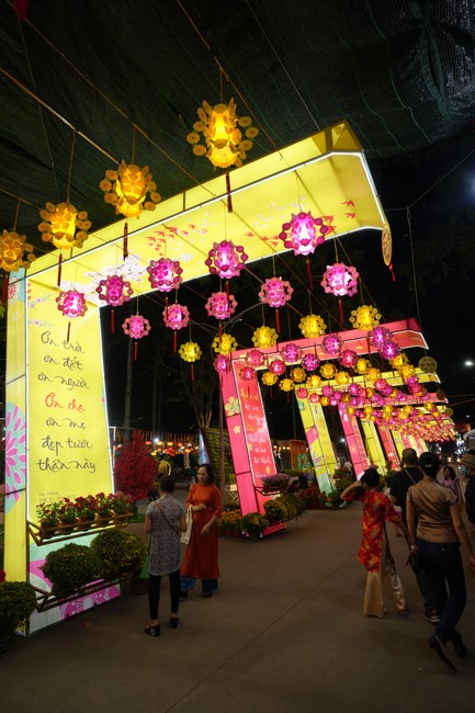 Hoàn tất mô hình đón xuân Giáp Thìn