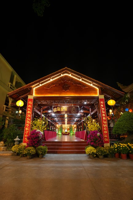 Hoàn tất mô hình đón xuân Giáp Thìn