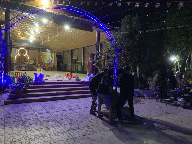 Chùa Suối Pháp - Tây Ninh: Hoàn thiện mô hình tiểu cảnh đón xuân Giáp Thìn