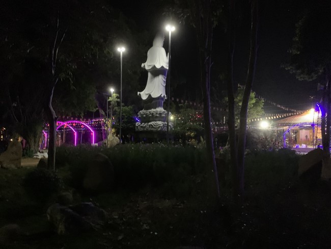 Chùa Suối Pháp - Tây Ninh: Hoàn thiện mô hình tiểu cảnh đón xuân Giáp Thìn