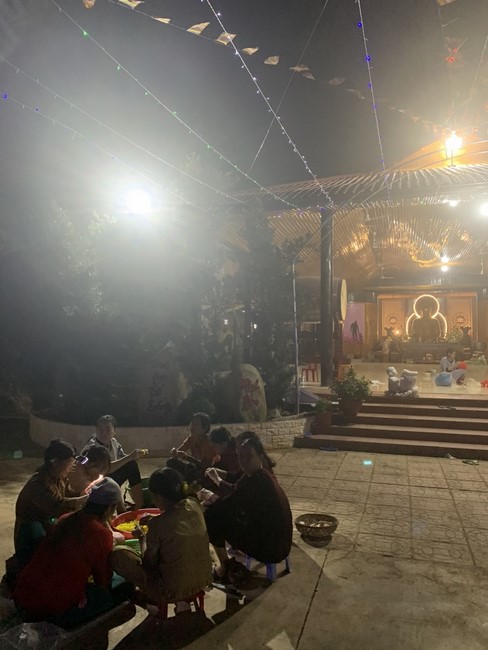 Chùa Suối Pháp - Tây Ninh: Hoàn thiện mô hình tiểu cảnh đón xuân Giáp Thìn