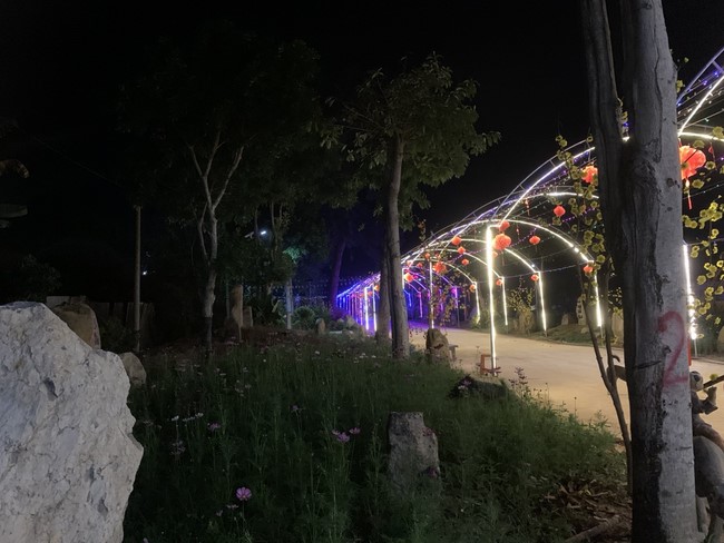 Chùa Suối Pháp - Tây Ninh: Hoàn thiện mô hình tiểu cảnh đón xuân Giáp Thìn