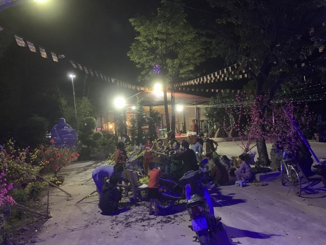 Chùa Suối Pháp - Tây Ninh: Hoàn thiện mô hình tiểu cảnh đón xuân Giáp Thìn