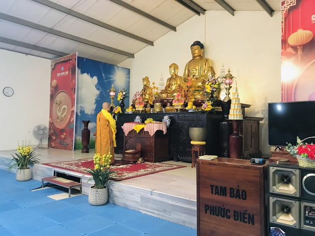 Repentant Ceremony on Jan. 29th, Year of the Dragon at Dong Cao pagoda, Thanh Hoa