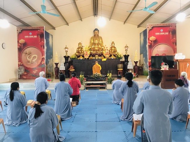 One - Day Practice at Dong Cao pagoda, Thanh Hoa