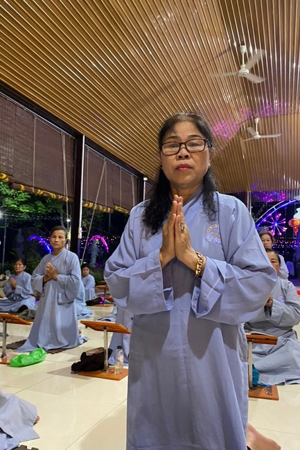 Repentance ceremony on Jan. 29th, Year of the Dragon at Suoi Phap Pagoda, Tay Ninh