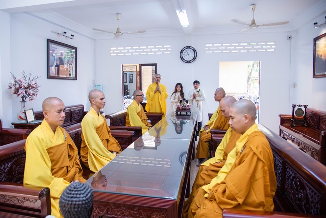 Wedding Ceremony at the pagoda