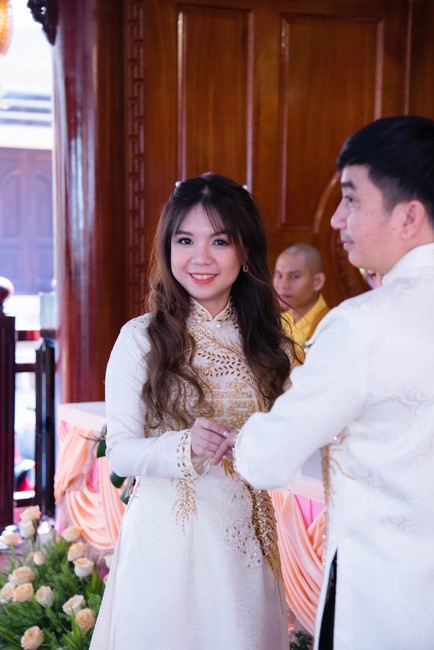 Wedding Ceremony at the pagoda