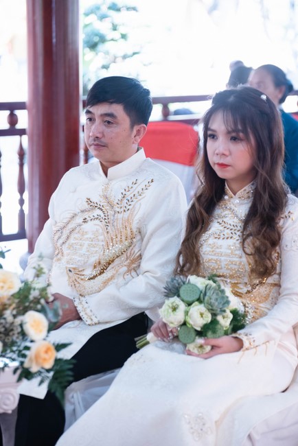 Wedding Ceremony at the pagoda