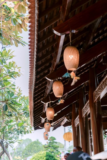 Wedding Ceremony at the pagoda