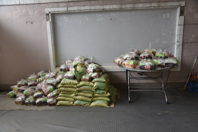 The rite praying for rebirth and giving gifts to the Blind in Tay Ninh