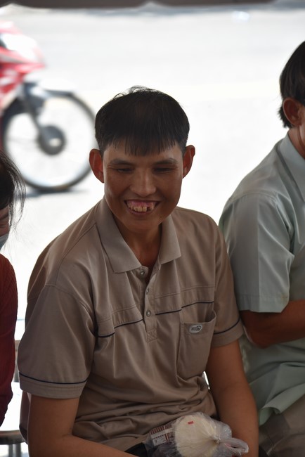 The rite praying for rebirth and giving gifts to the Blind in Tay Ninh