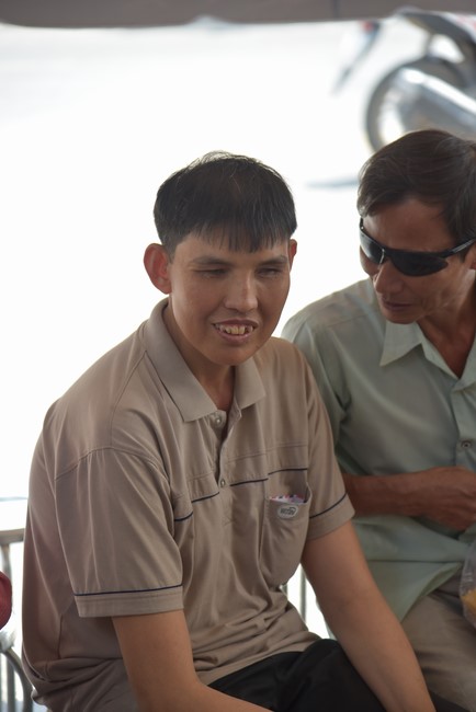 The rite praying for rebirth and giving gifts to the Blind in Tay Ninh