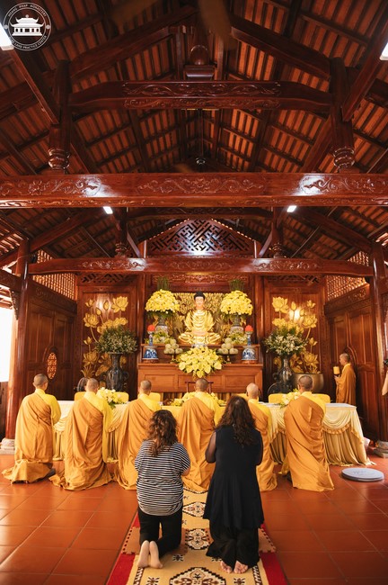 Wedding Ceremony at the pagoda