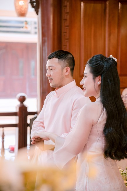 Wedding Ceremony at the pagoda