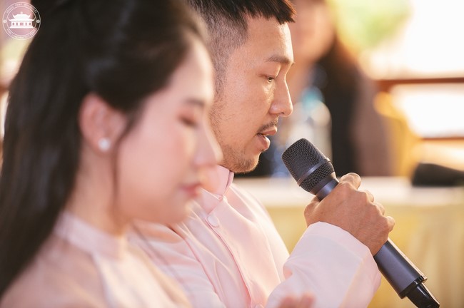 Wedding Ceremony at the pagoda