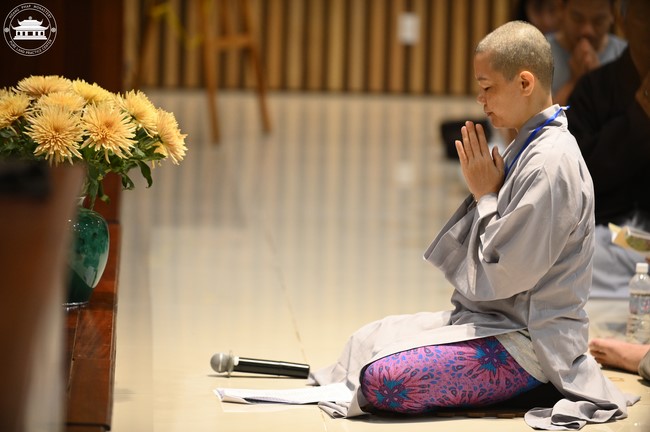 Retreat Listen to understand, see clearly to love  of Plum Village.