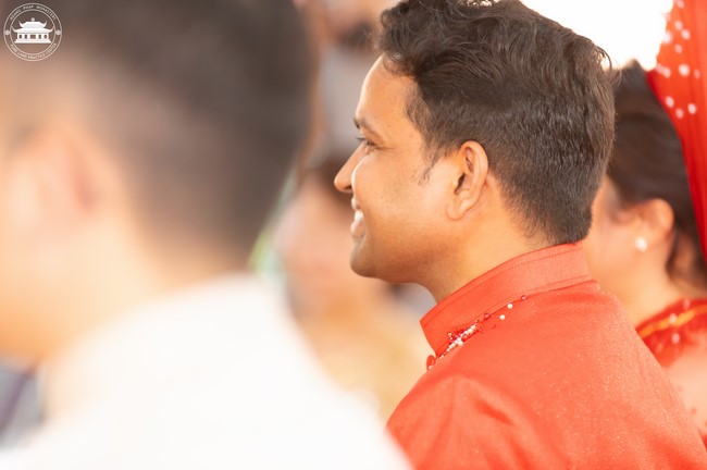 Wedding Ceremony at the pagoda