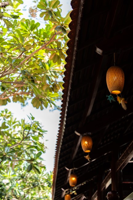 Wedding Ceremony at the pagoda
