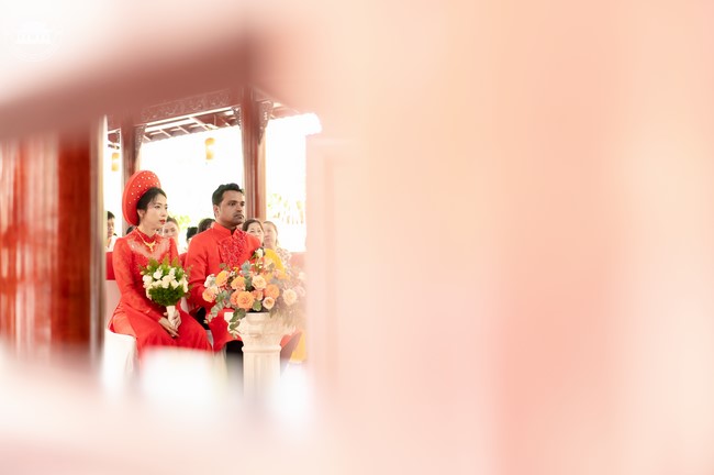 Wedding Ceremony at the pagoda