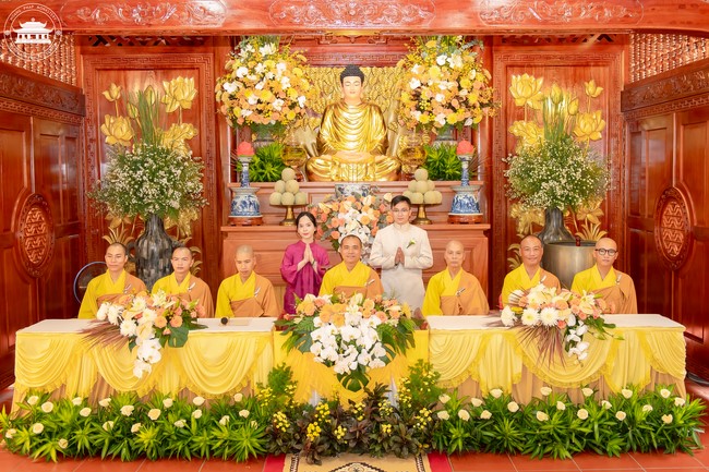 Wedding Ceremony at the pagoda