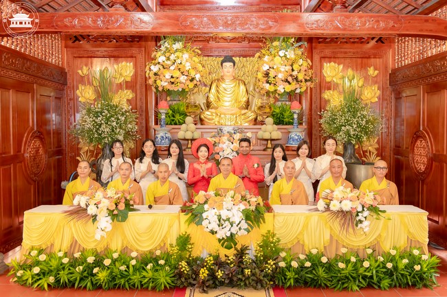 Wedding Ceremony at the pagoda