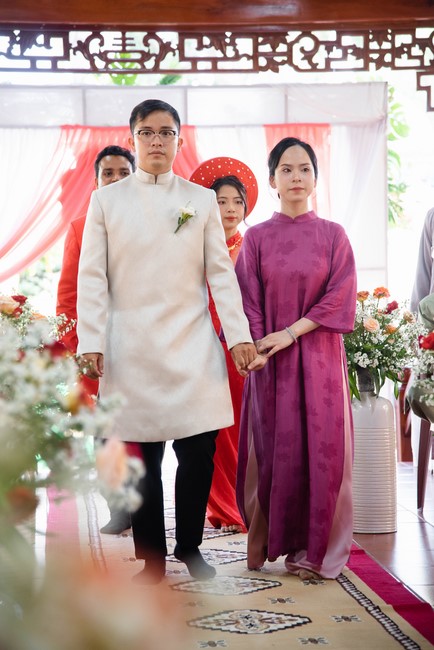 Wedding Ceremony at the pagoda