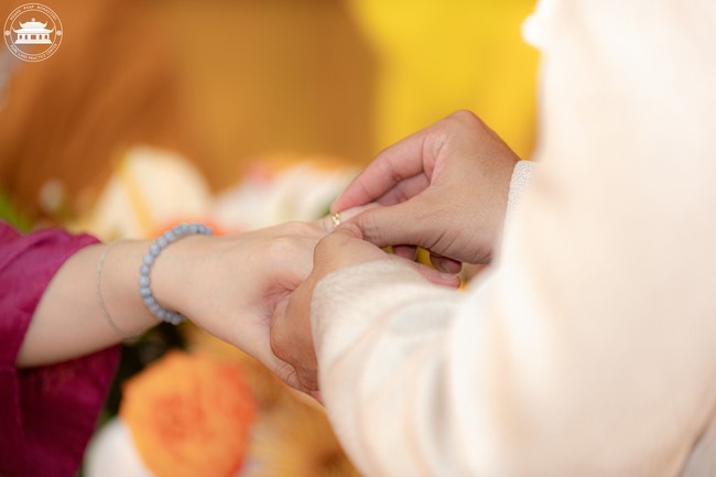 Wedding Ceremony at the pagoda